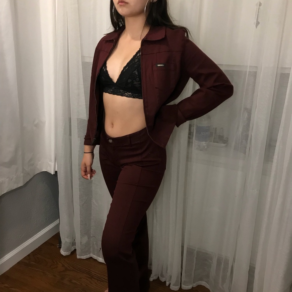 vintage guess matching two piece